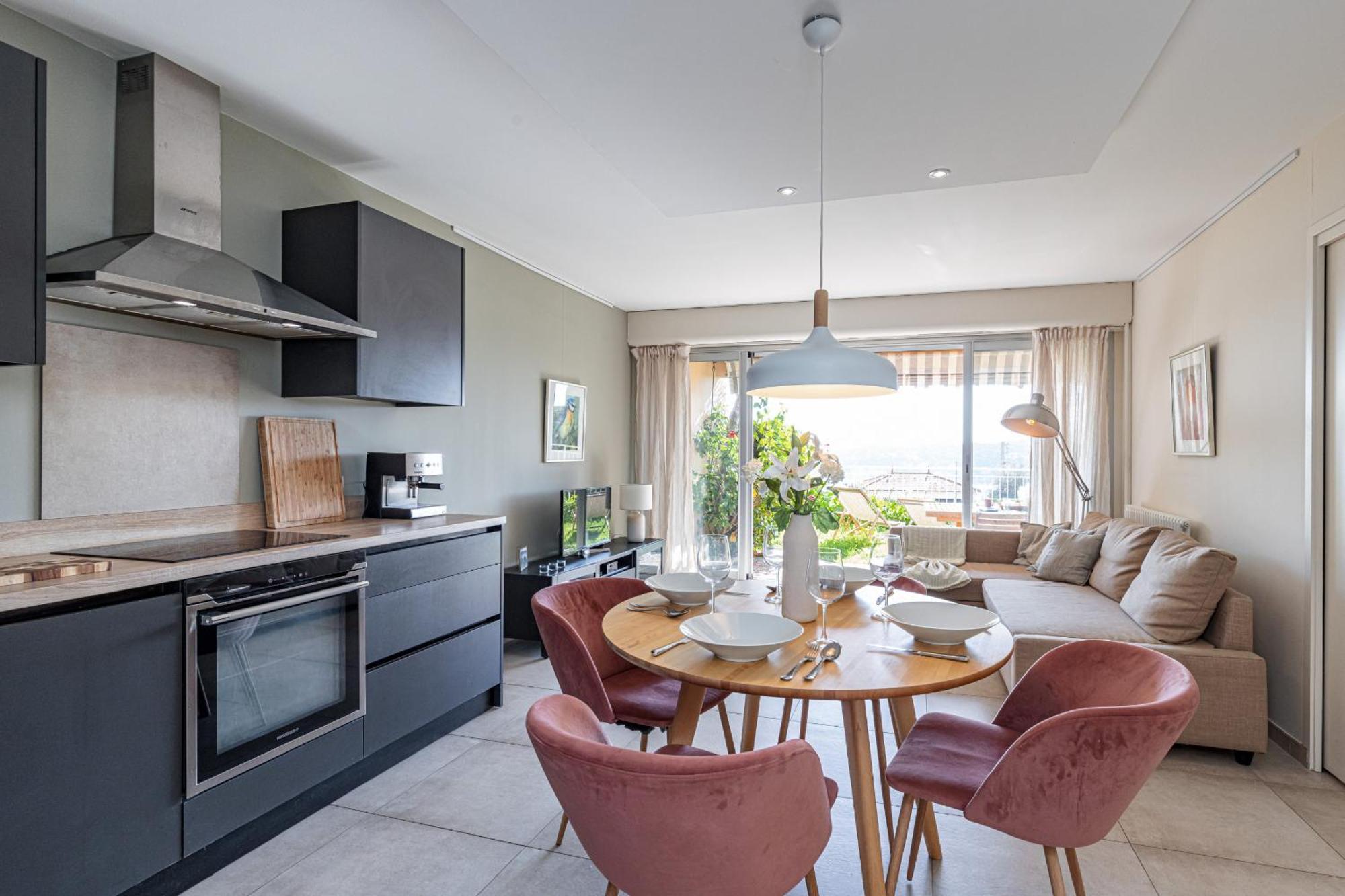 2 Bdr Villefranche-Sur-Mer Sea View Parking And Swimming Pool Dış mekan fotoğraf