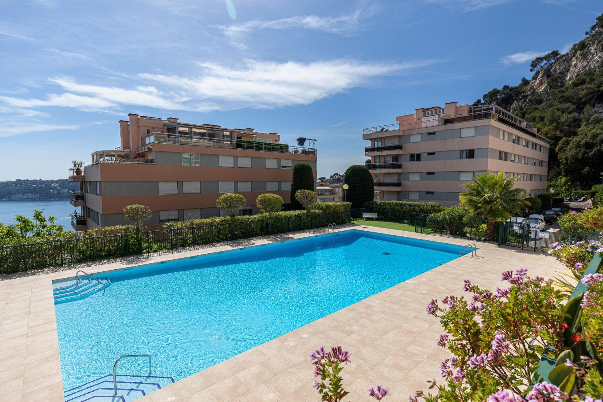 2 Bdr Villefranche-Sur-Mer Sea View Parking And Swimming Pool Dış mekan fotoğraf